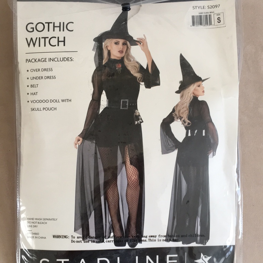 Gothic Witch Halloween costume